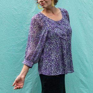 GEORGE | Women's Purple Berry Blouse